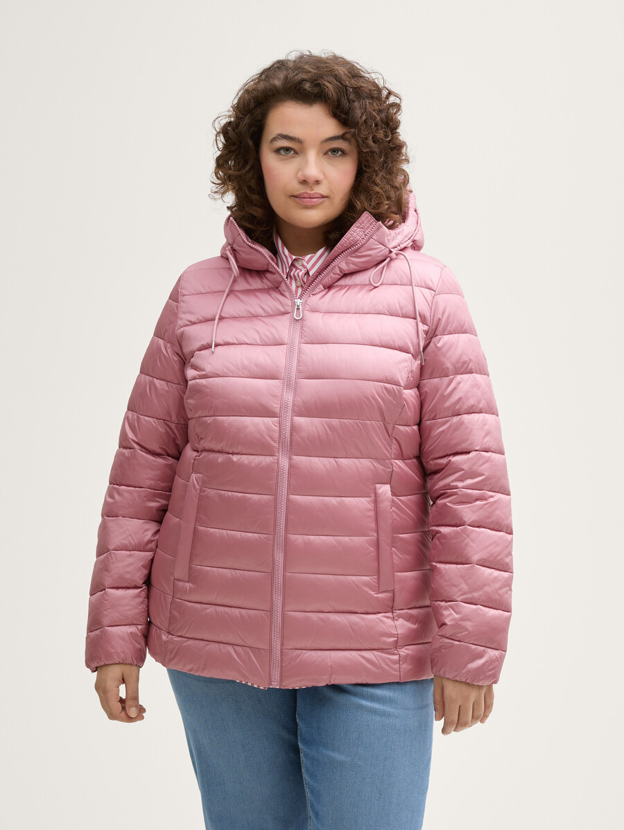 talla grande - chaqueta acolchada ligera con función repelente al agua