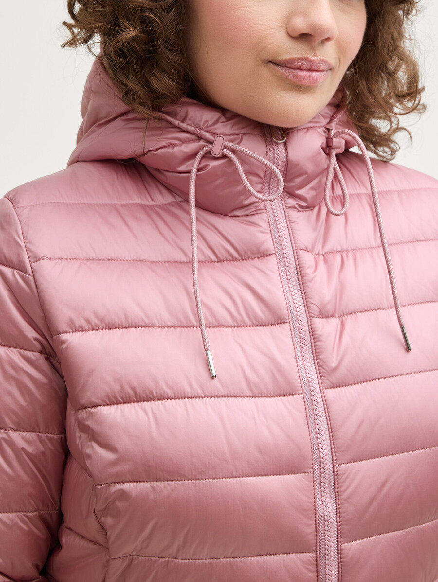 talla grande - chaqueta acolchada ligera con función repelente al agua