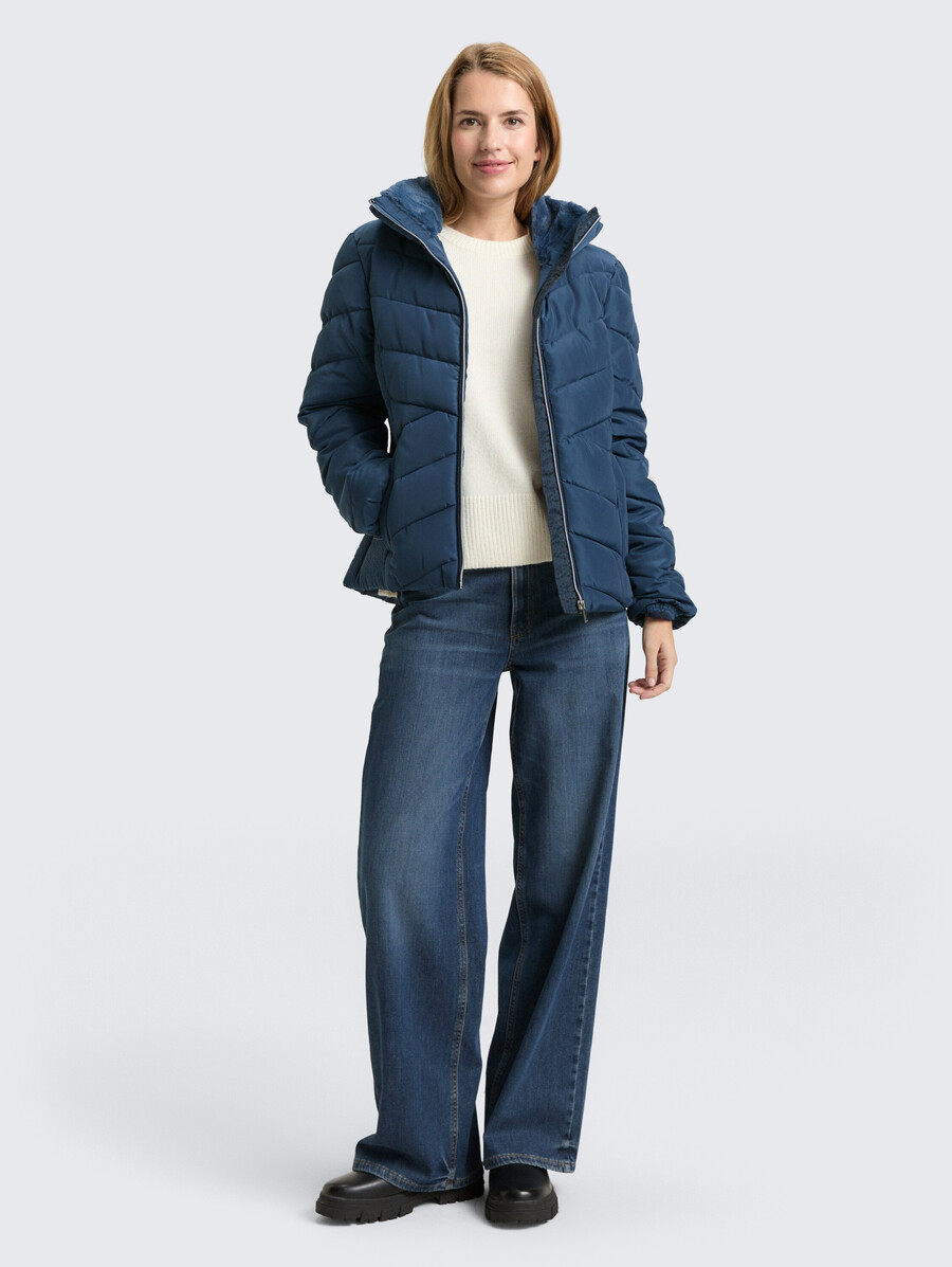 chaqueta acolchada repelente al agua