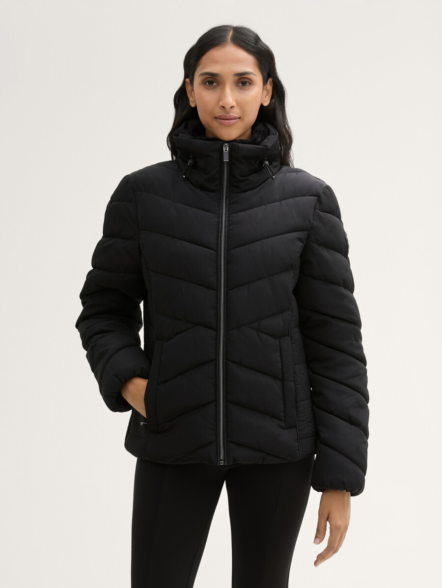 chaqueta acolchada repelente al agua