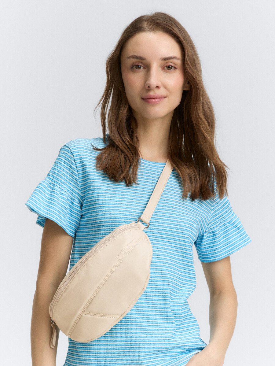 riñonera ttmilla en estilo patchwork
