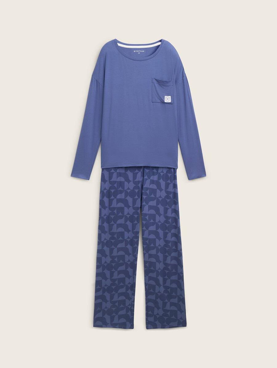 conjunto de pijama con estampado