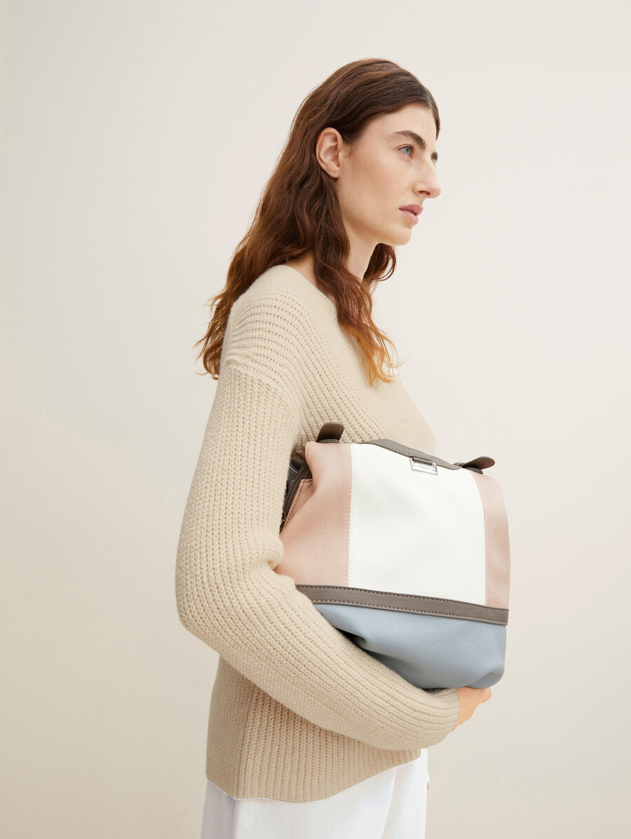 bolso shopper ttjuna con elemento de cinturón