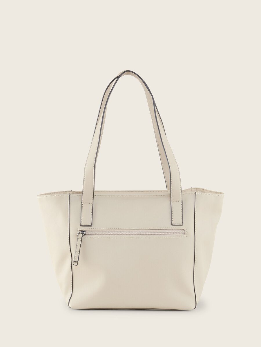 bolso shopper ttmirenda l con logotipo en relieve
