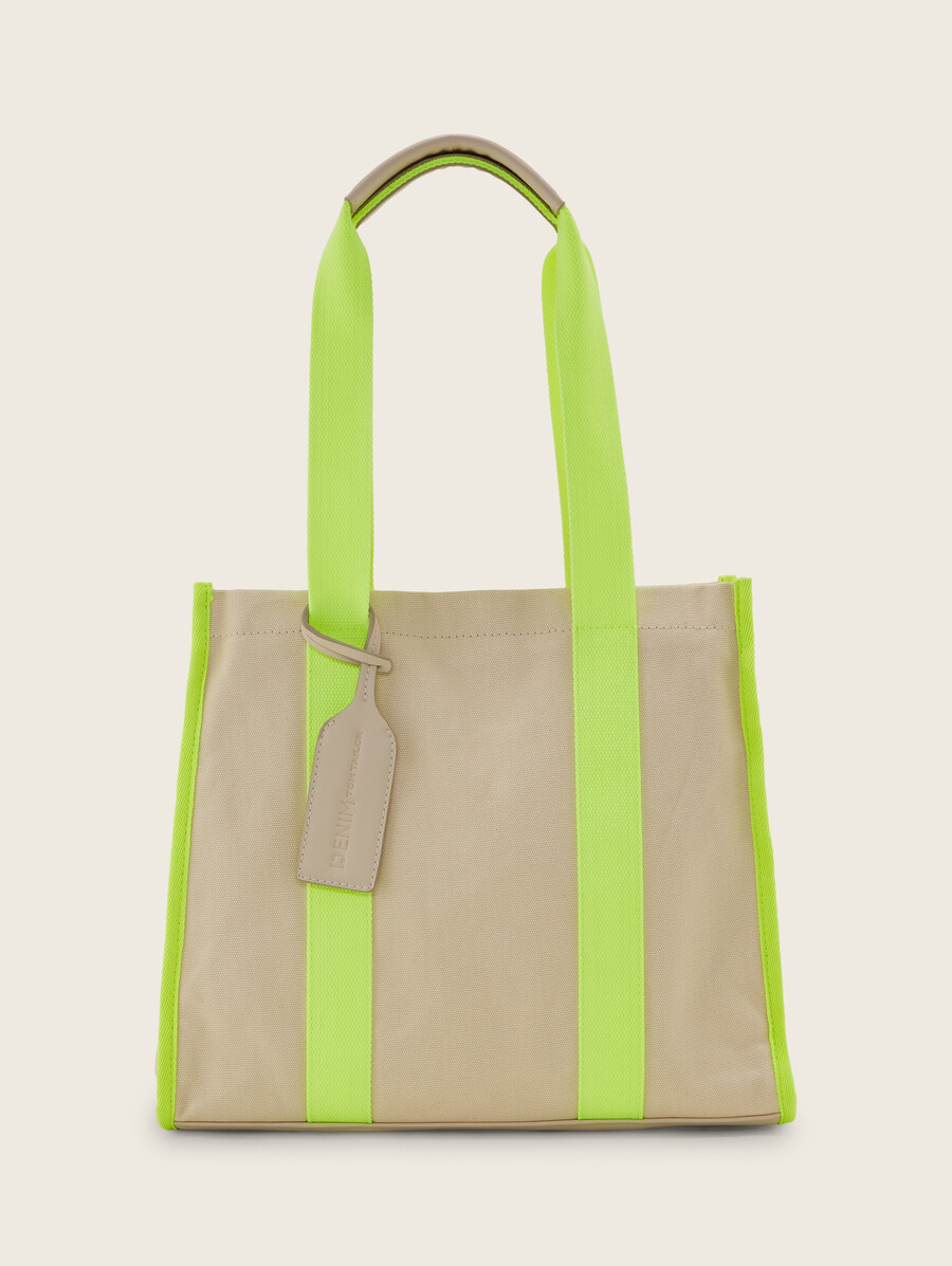 ttalani l shopper en colores contrastantes