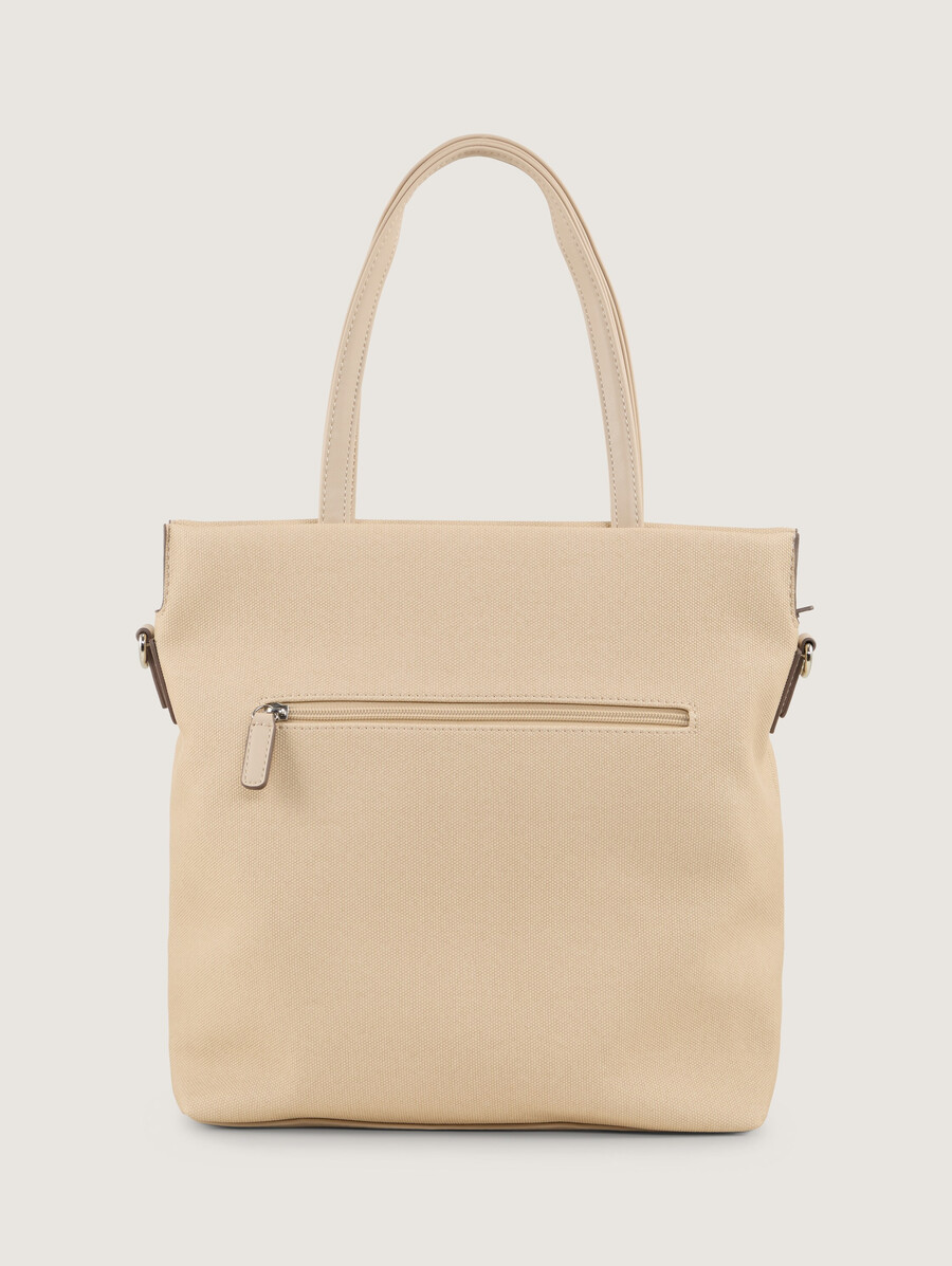 ttrosa m bolso shopper con cremallera y doble correa