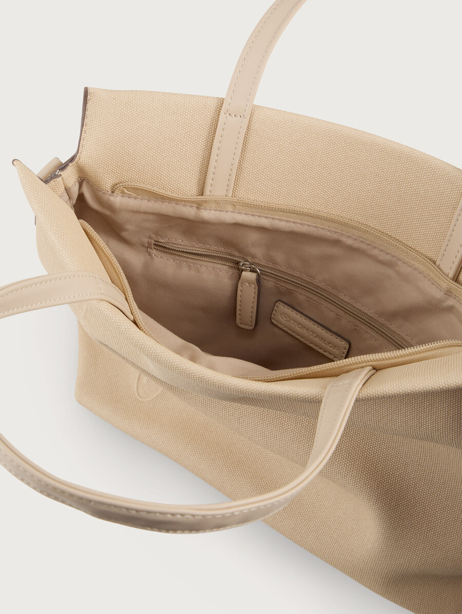 ttrosa m bolso shopper con cremallera y doble correa