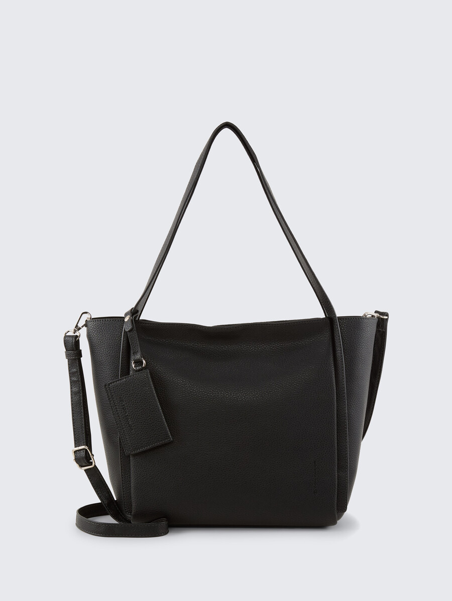 bolso shopper ttamarea l con bolso colgante desmontable
