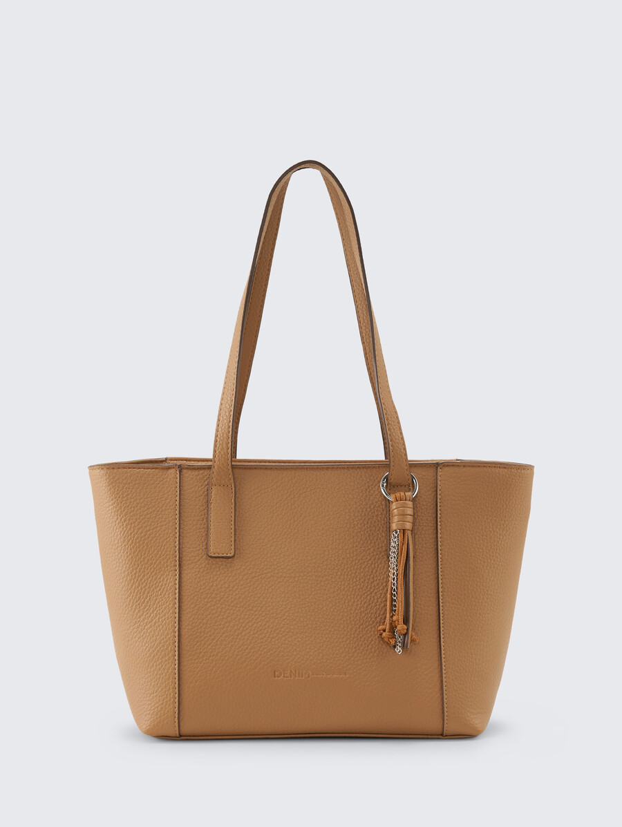 ttpriya l shopper con costuras decorativas
