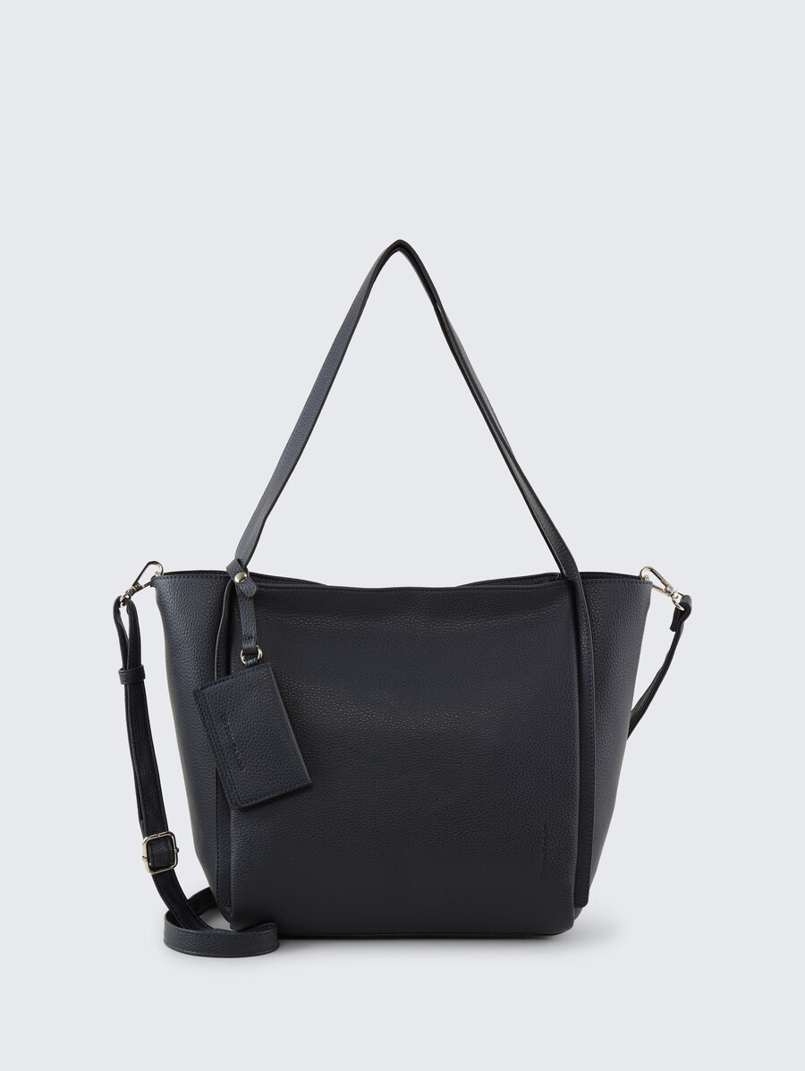 bolso shopper ttamarea l con bolso colgante desmontable