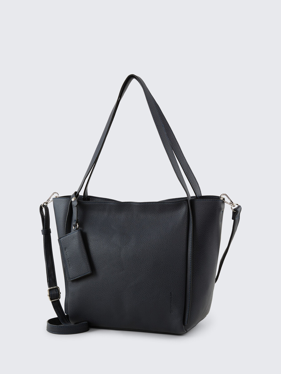 bolso shopper ttamarea l con bolso colgante desmontable