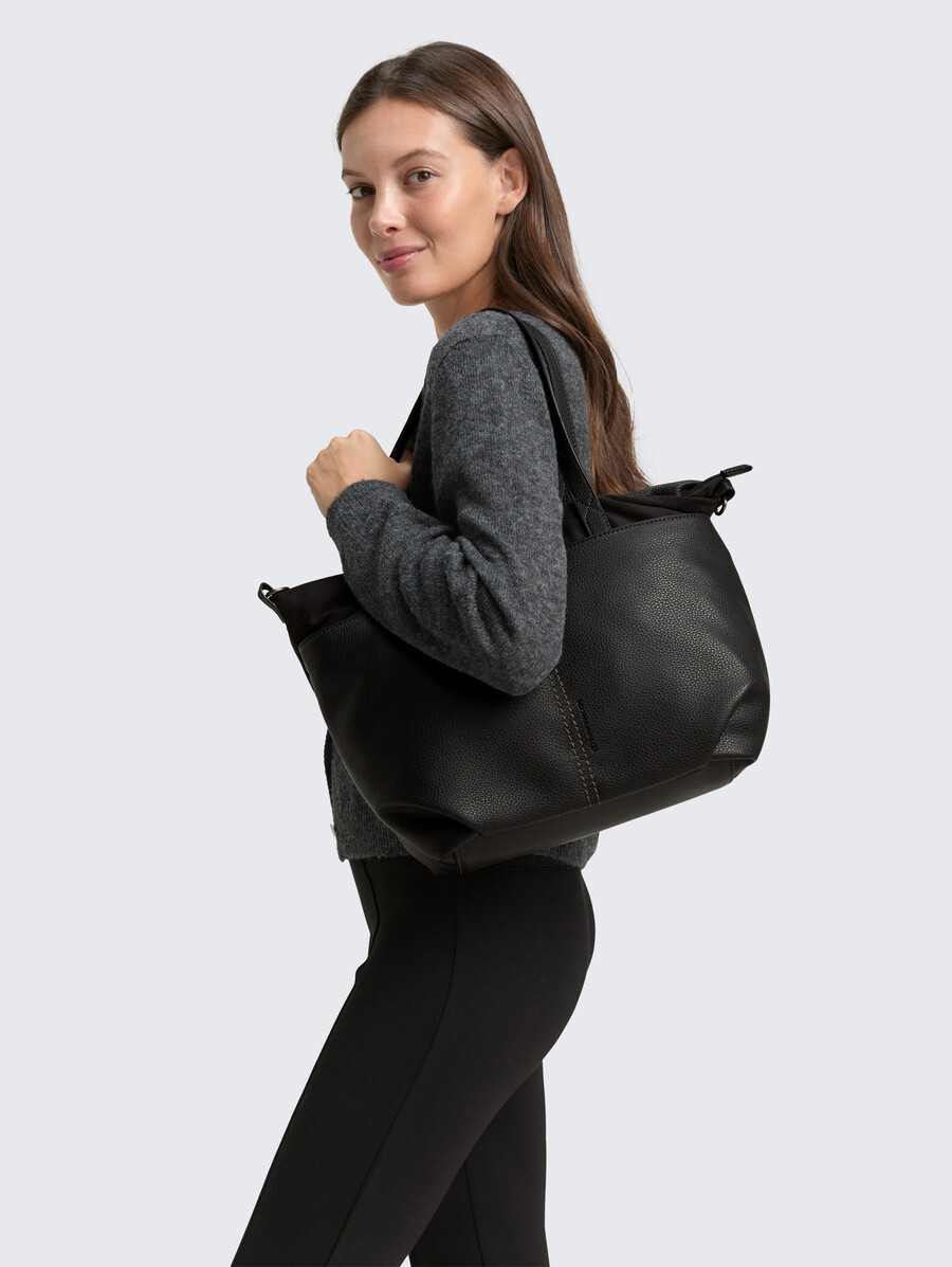 ttmiha l shopper con mezcla de materiales