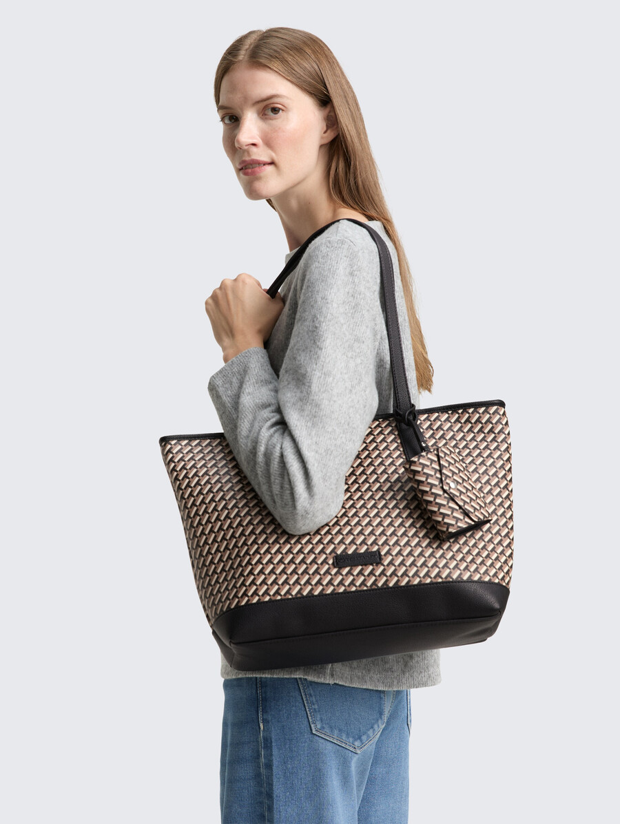 ttxenia l shopper con estampado integral