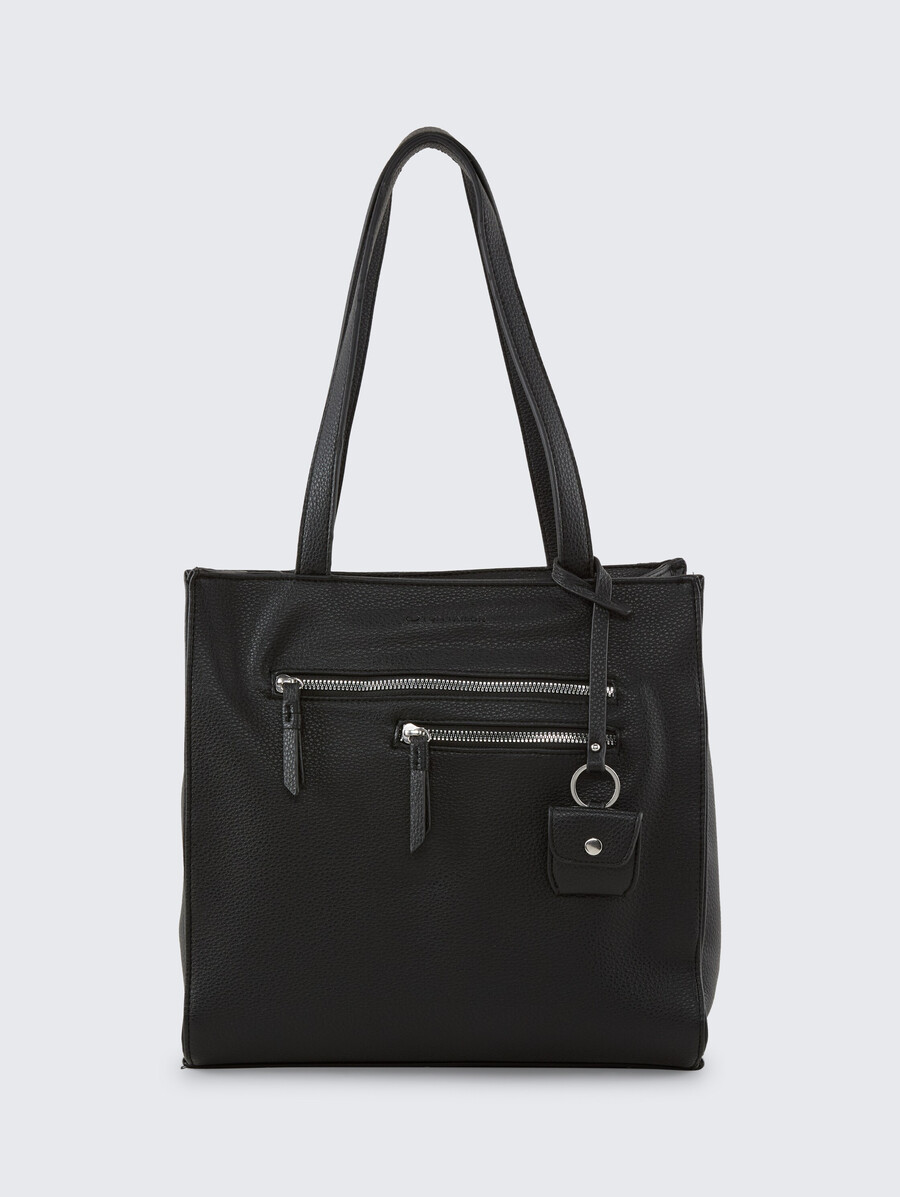 bolso shopper ttwinona m con detalles de cremallera