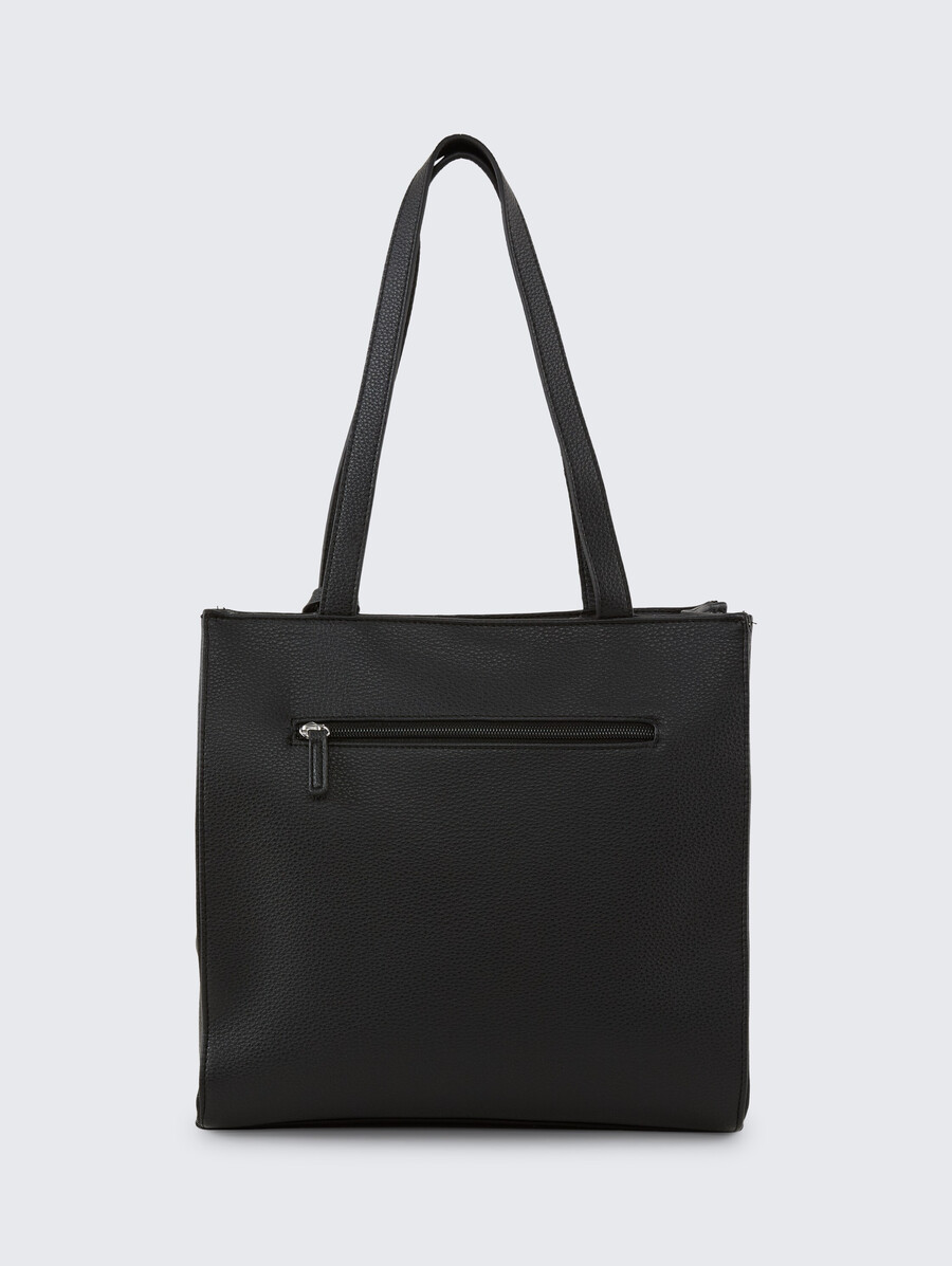 bolso shopper ttwinona m con detalles de cremallera