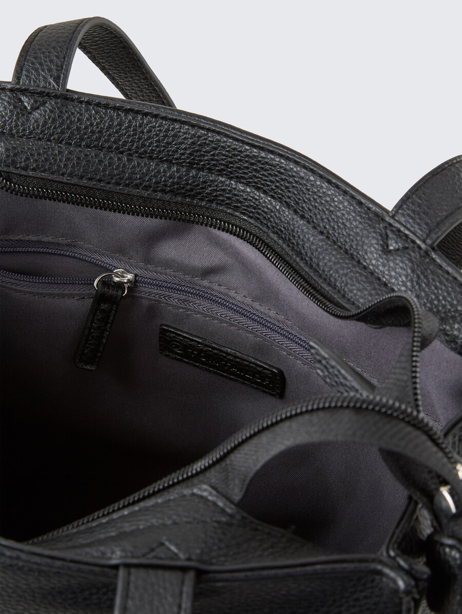 bolso shopper ttwinona m con detalles de cremallera