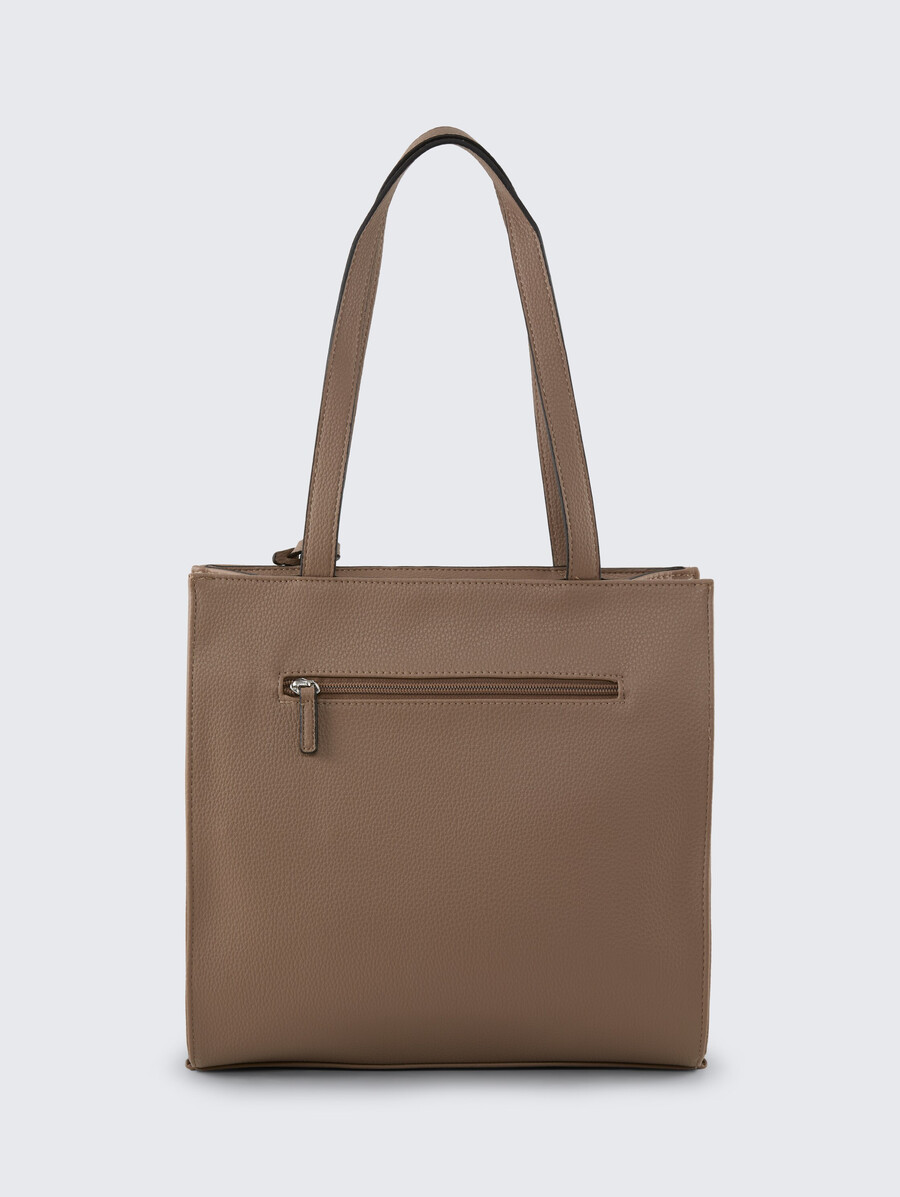 bolso shopper ttwinona m con detalles de cremallera