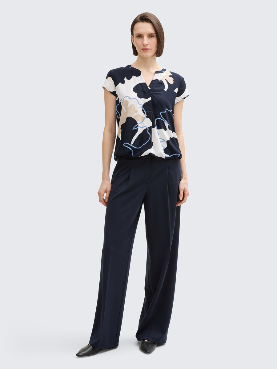 blusa con estampado
