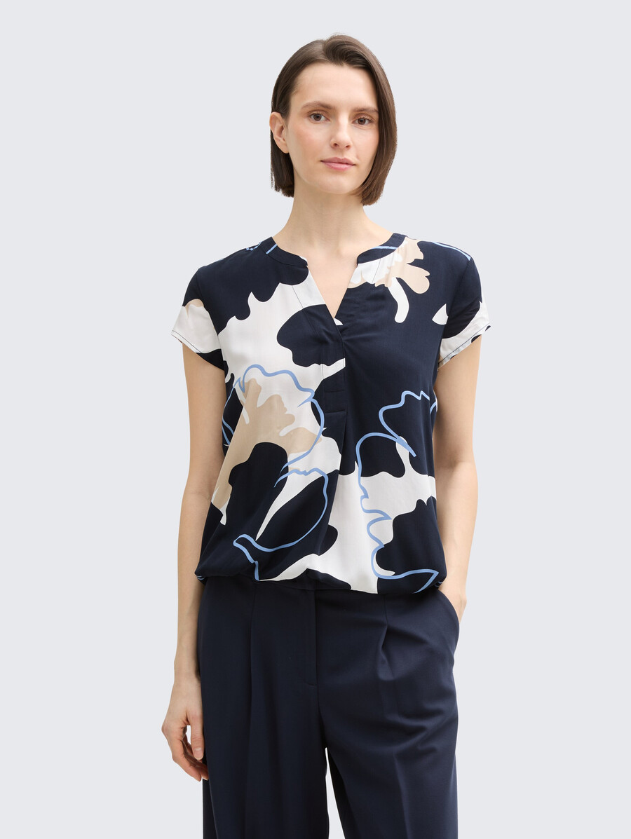 blusa con estampado