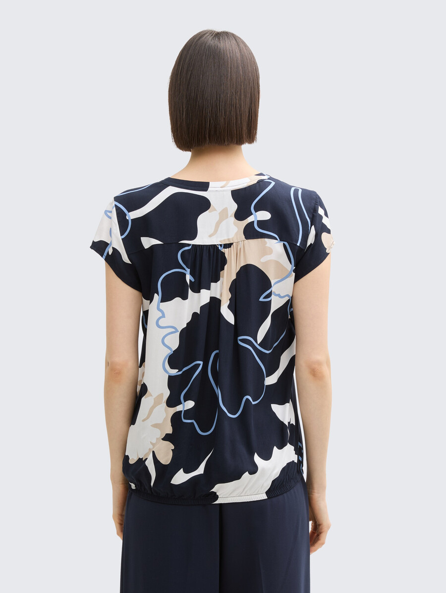 blusa con estampado