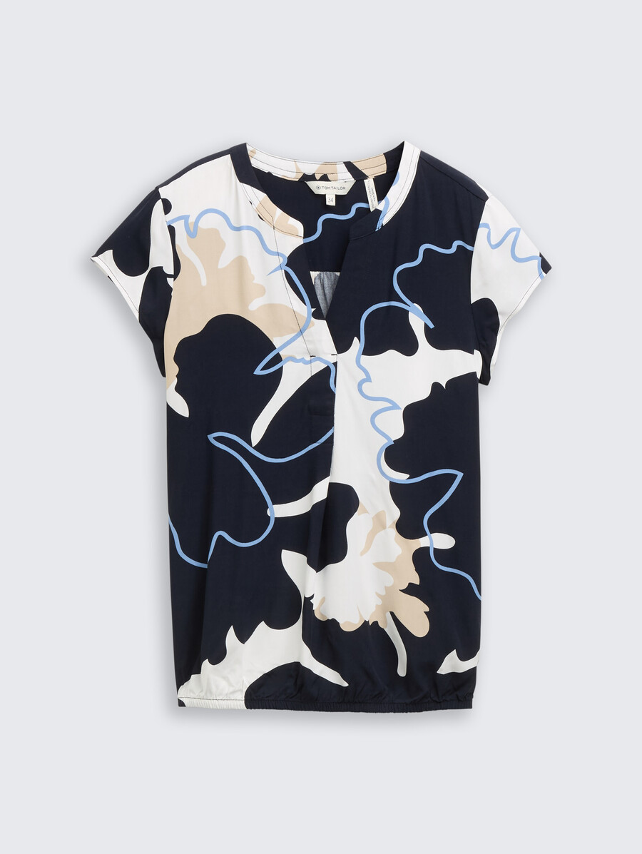 blusa con estampado