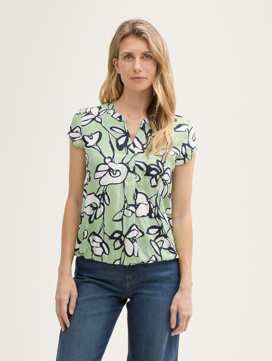 blusa con estampado