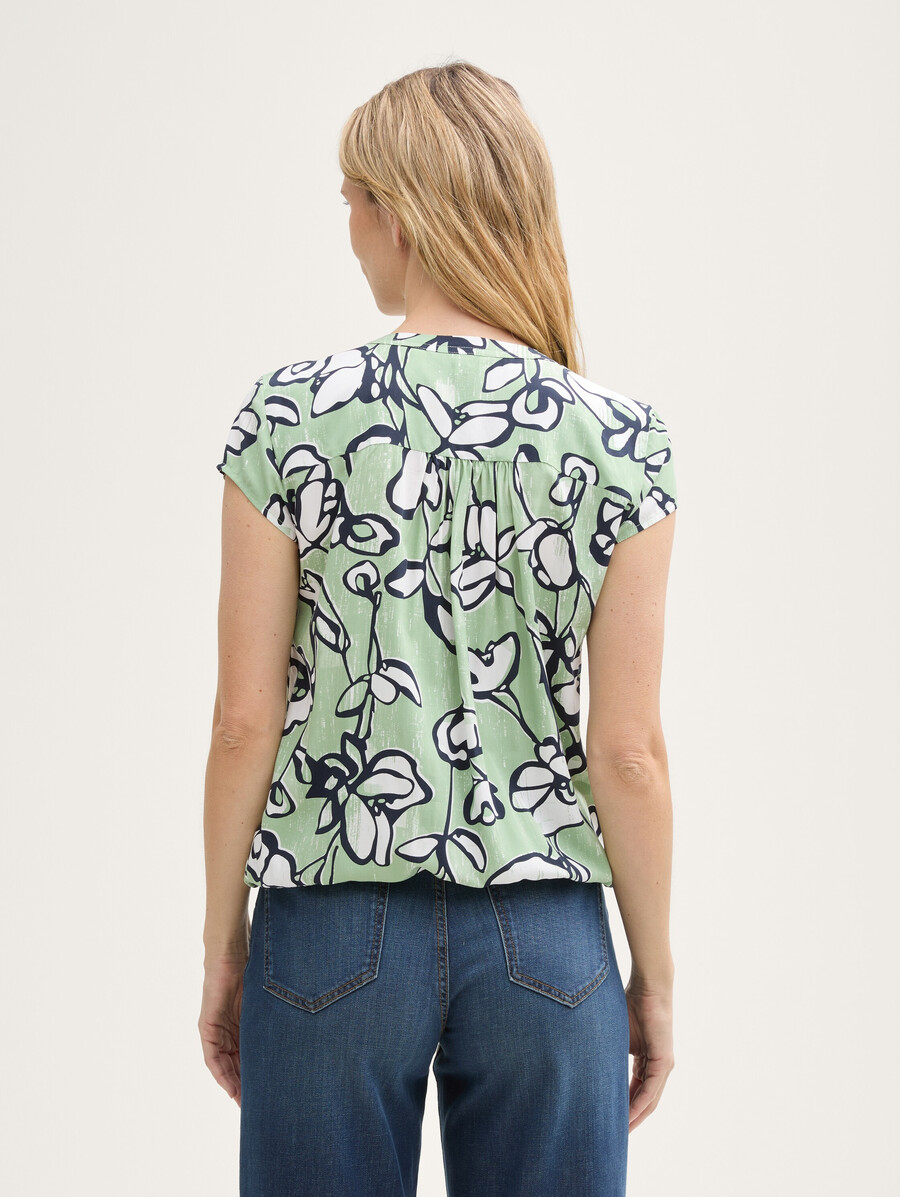 blusa con estampado