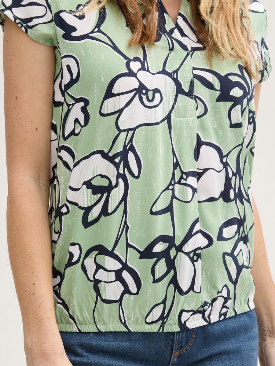 blusa con estampado
