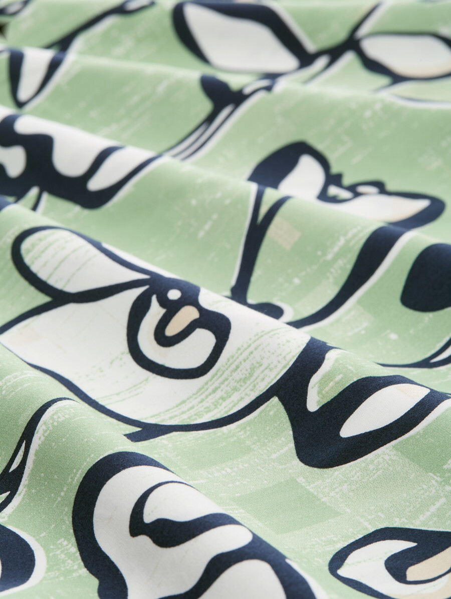 blusa con estampado