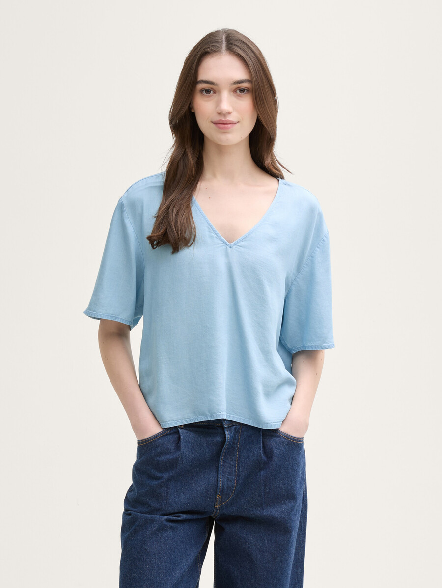 blusa holgada