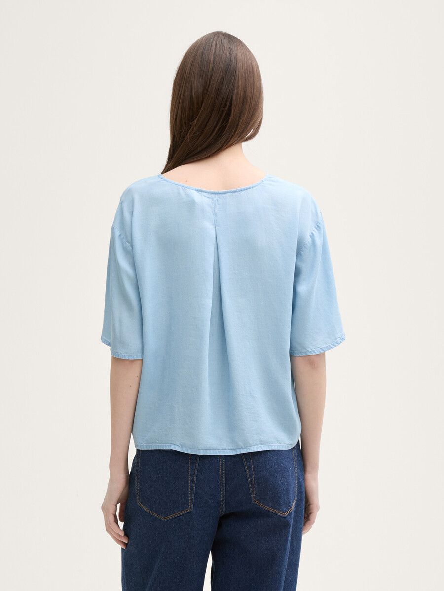 blusa holgada