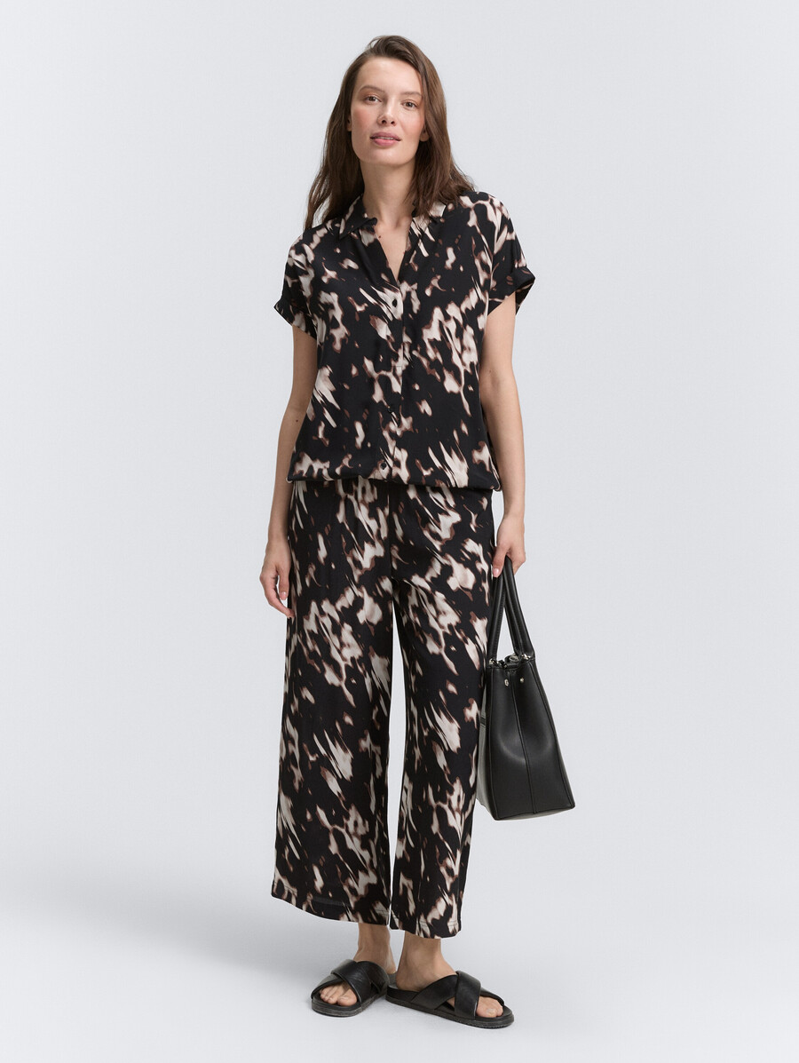 blusa con estampado