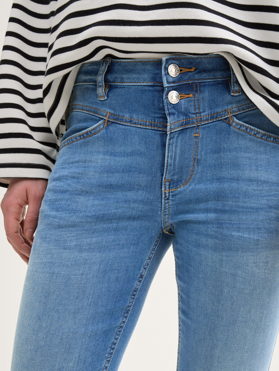 vaqueros capri ajustados ttkate