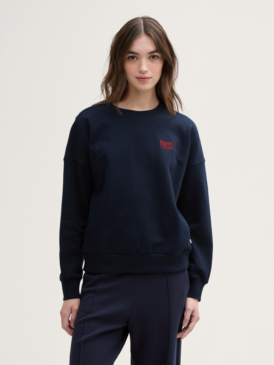 sudadera holgada