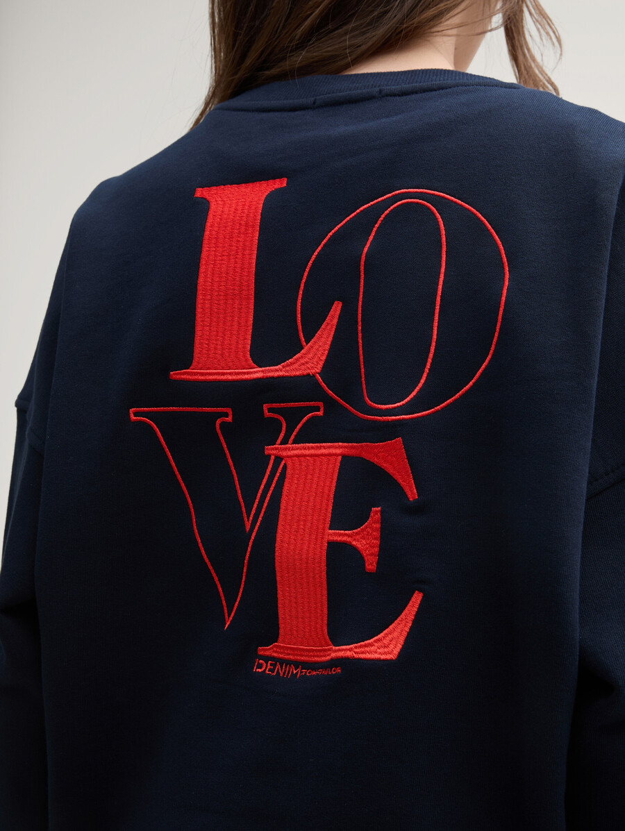sudadera holgada
