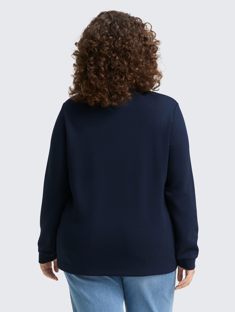 talla grande - sudadera de buceo con cuello alto
