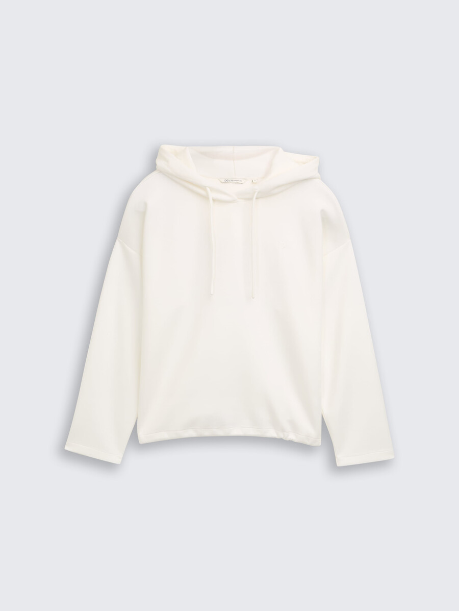 sudadera holgada con capucha de buceo