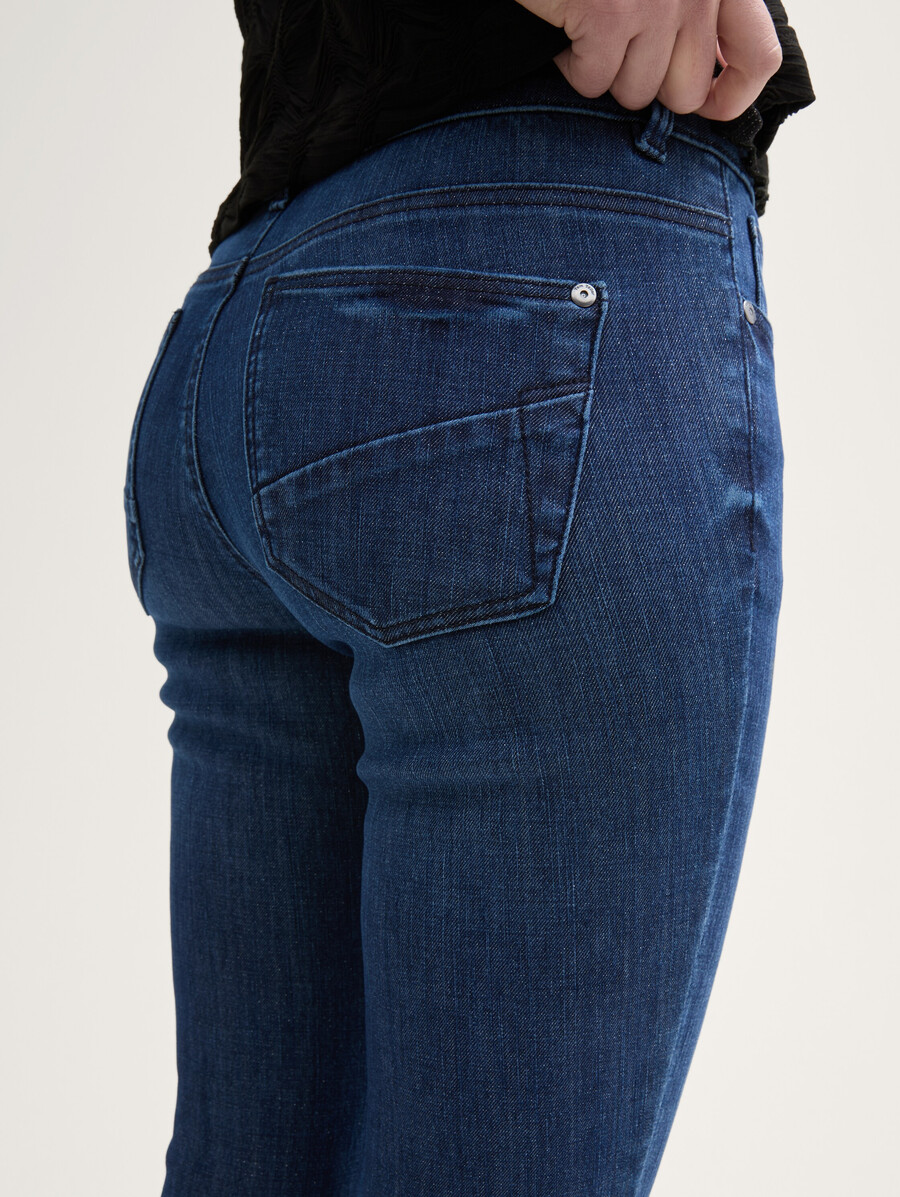 vaqueros slim ttalexa con efecto brillo