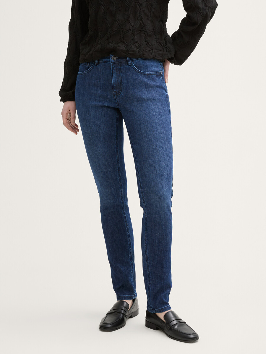 vaqueros slim ttalexa con efecto brillo