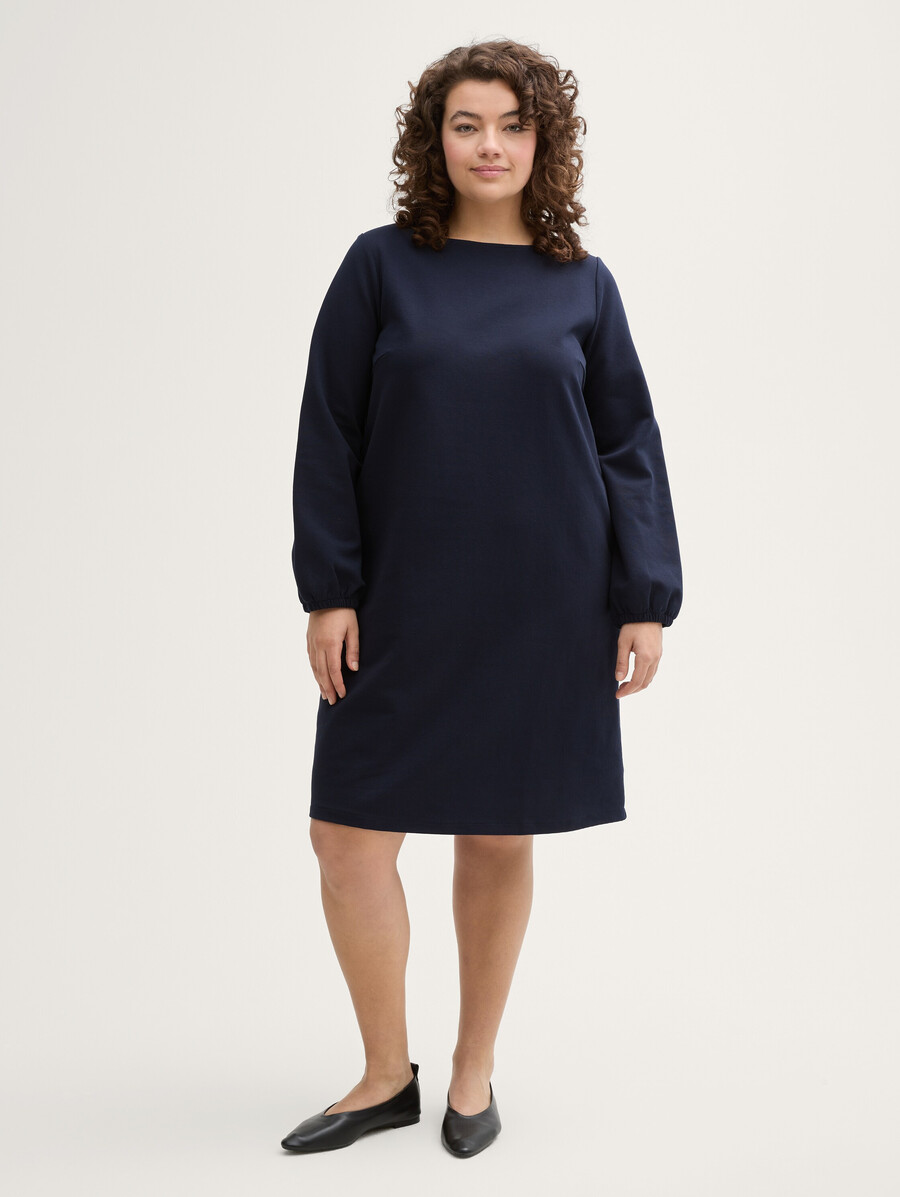 talla grande - vestido estructurado