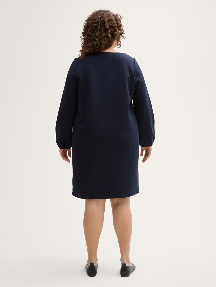 talla grande - vestido estructurado