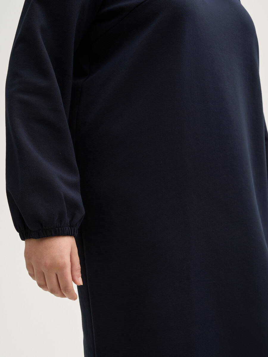 talla grande - vestido estructurado
