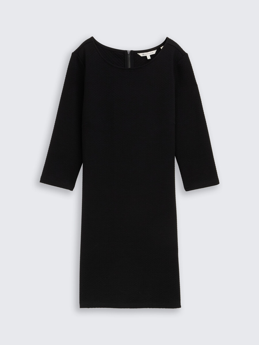 minivestido de jacquard