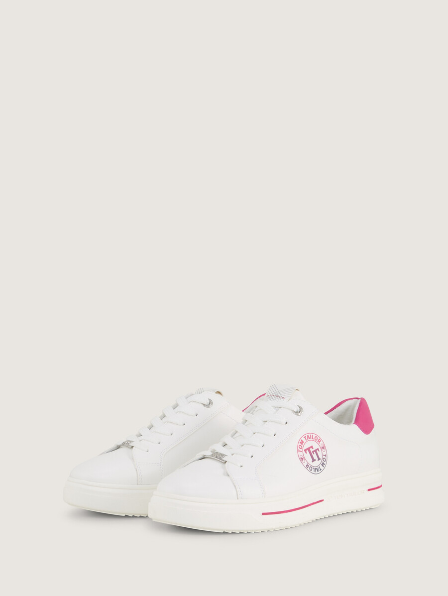 zapatillas con estampado de logo
