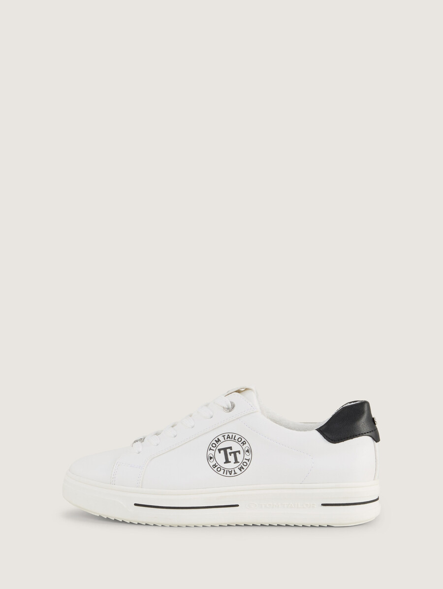 zapatillas con estampado de logo