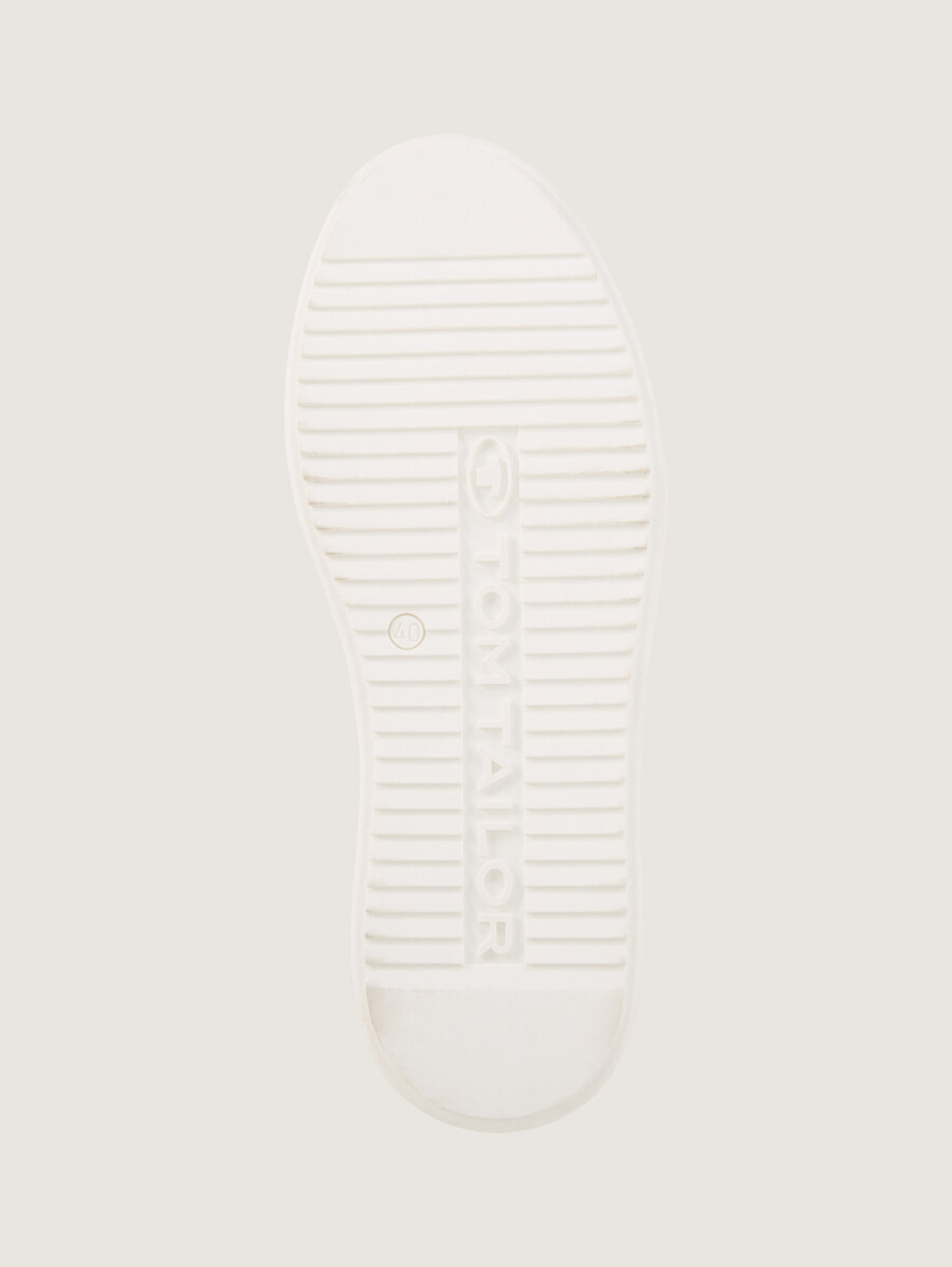 zapatillas con estampado de logo
