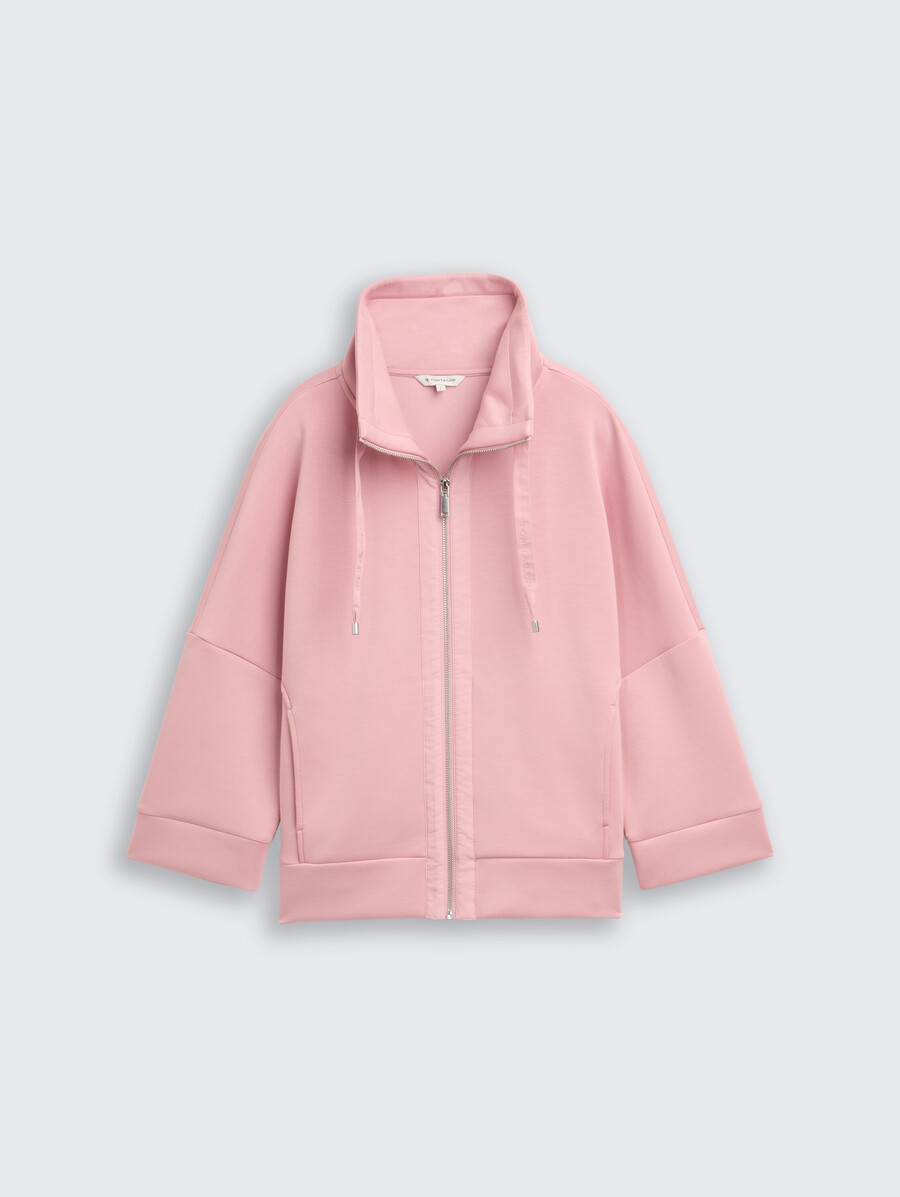 chaqueta tipo sudadera de buceo de corte cuadrado