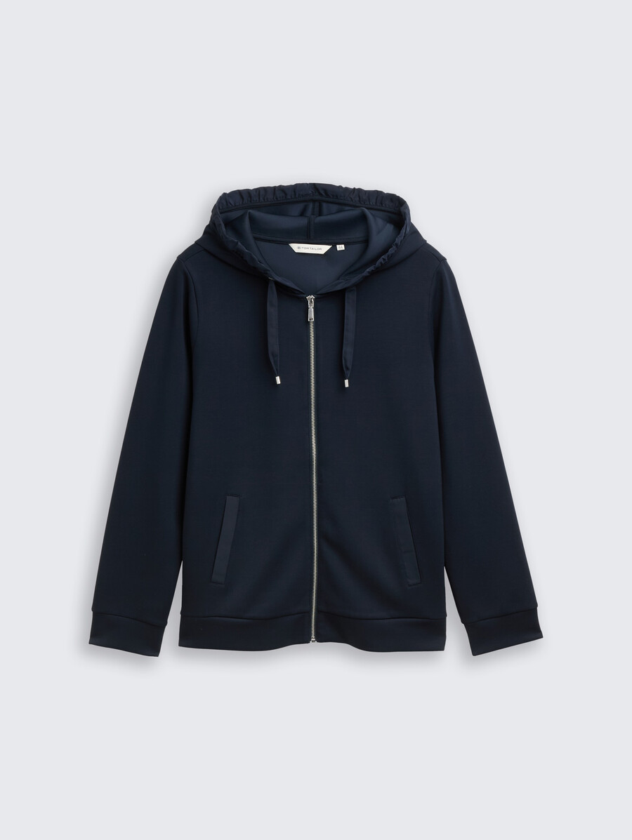 chaqueta sudadera con capucha de talla grande